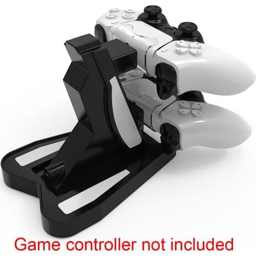 Charging Dock For PS5 Controller Charger Dual USB Charging Dock Station Cradle Stand for PlayStation 5 Accessories