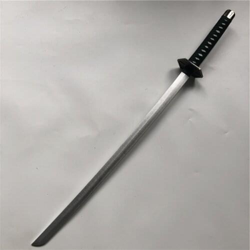 1:1 Cosplay BLEACH Aizen Sousuke Sword Kyoukasuigetsu Wooden Sword Zanpakutou Weapon Props for Sword Ninja Knife 100cm