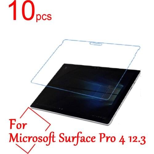 10pcs Ultra Clear/Matte/Nano anti-Explosion Screen Protector For Microsoft Surface Pro 6 7 4 12.3" Laptop LCD PC Protective Film
