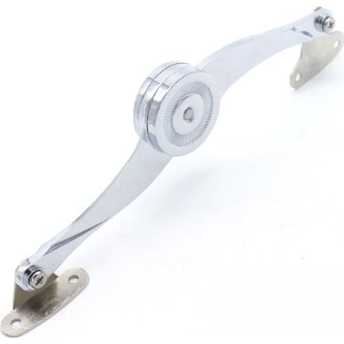 100pcs Hydraulic Randomly Stop Hinges Kitchen Cabinet Door Adjustable Polish Hinge Furniture Lift Up Flap Stay Support Hardware