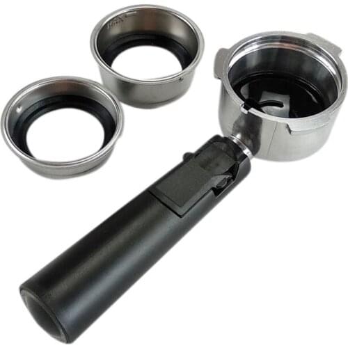 51mm Italian Home Coffee Machine Handle Bracket Accessory,Coffee Machine Bracket Handle,Pressure Filter Powder Bowl Cup