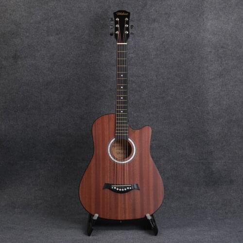 HOT38 Inch Acoustic Guitar Beginner 6-string Folk Guitar Sapele Panel Guitar Student Gift Guitarra AGT218