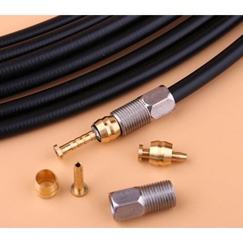 Mountain Bicycle Copper Oil-Pressure Pipe Joint Hydraulic Fittings Bike Accessory Fits For Shimano BH96 BH63 BH62 BH59