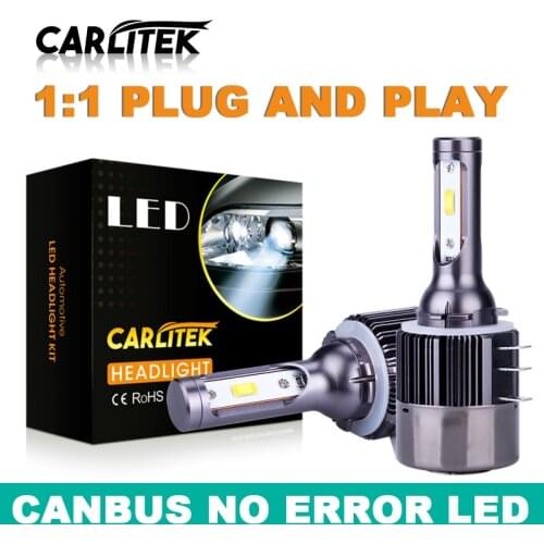H15 LED Canbus Bulbs Headlight Super Bright Error Free 12V CSP Auto Headlamp Bulb 6000K White 16000LM high beam diode SA