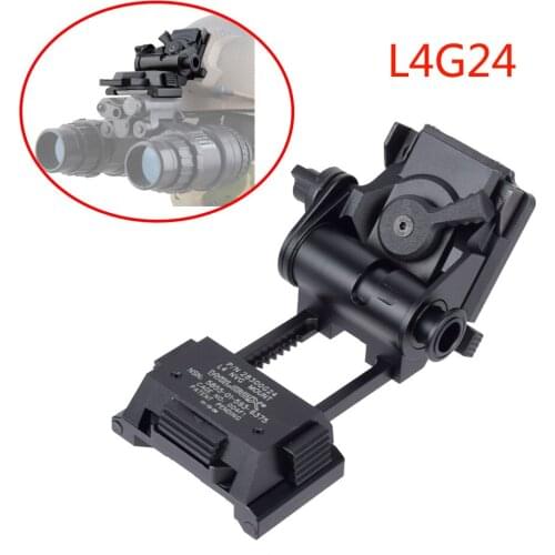 Metal L4G24 Night-vision goggles stent skip Rhino NVG arms mount for L4 G24 Mounting Helmet CNC Fast OPS PJ MH BJ