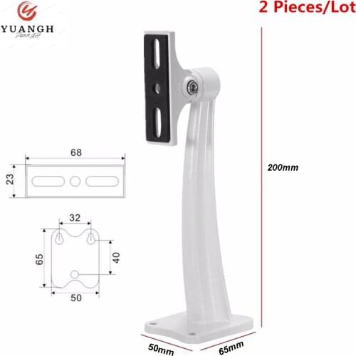 CCTV Camera Mounting Bracket Aluminum Video Surveillance Security Camera Mounts Wall Ceiling Mount