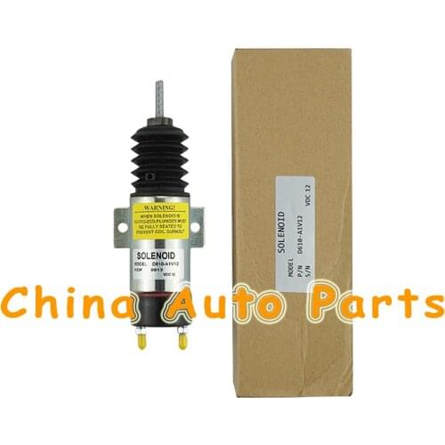 For Trombetta 12V Dual Coil Pull Solenoid Engine Speed Solenoid D610-A1V12 D610A1V12