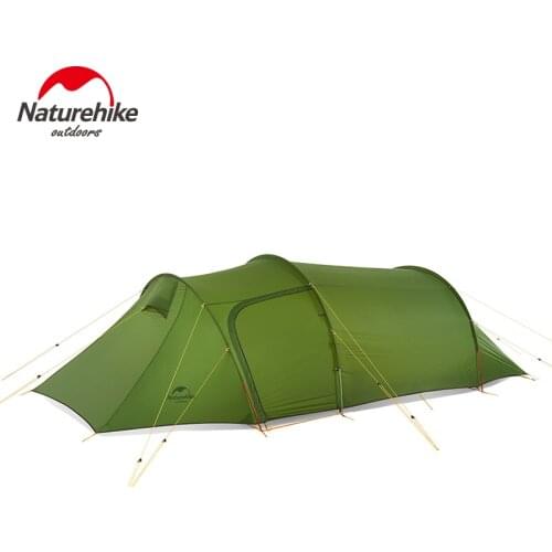 Naturehike Outdoor 4 Season 3 Person Camping Tent Ultralight Large Tunnel Tents