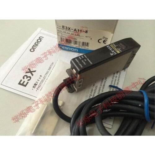Sales and supply Original fiber amplifier E3X-A11-8