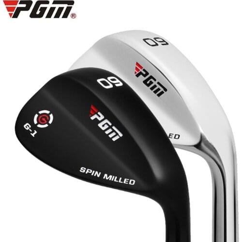 PGM Golf Sand Bar Cutting Bar Cut Rod 50°/52°/54°/56°/58°/60°/62°/64° Stainless Steel Club Black/Silver Controllability Stronger