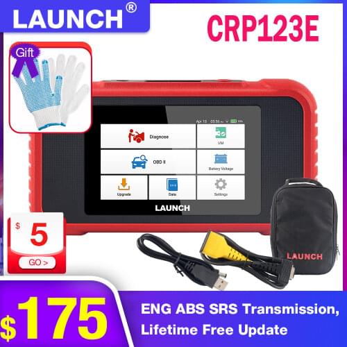 LAUNCH CRP123E OBD2 4 systems ENG ABS SRS Transmission OBDII Code Reader CRP 123E Scanner Car Diagnostic Tool Android CRP123