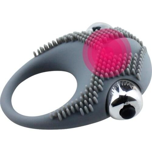 Sex Shop New Penis Vibrating Ring for Men Powerful G-Spot Bullet Vibrator Sex Toys for Woman Clitoral Stimulator Sex Ring