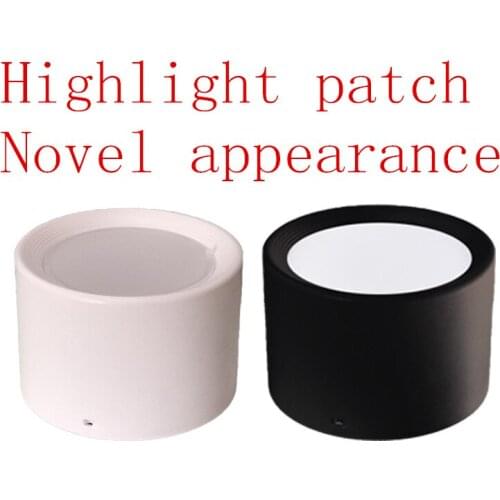 LED Downlight Surface Mounted Ceiling SMD5730 7W 12W 18W AC85-265V Dimmable lamp Led downlights Ceiling Spot light led driver