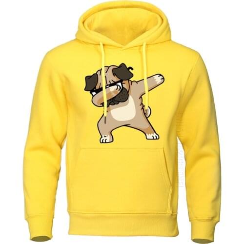 Hoodies Autumn Brand Printing Animal Dog Mens Hoodie Streetwear Hip Hop Harajuku Daily Casual Pullovers