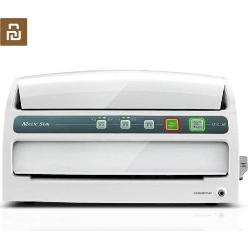 110V/220V Vacuum Packaging Machine Air Extraction Sealing Small Food Preservation Flat Bag Machine Include 10Pcs Bags