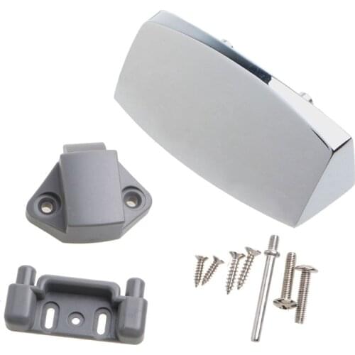 Cabinet Knob Locks Multipurpose Push Knob Locks Cabinet Drawer Latch Car RV Boat Toilet Door Hardware Lock