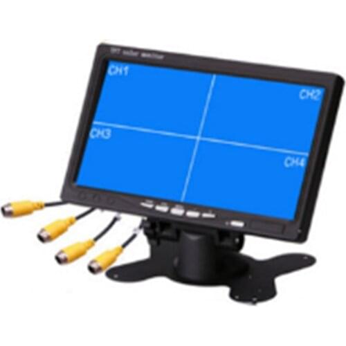 7 Inch 4CH TFT Monitor For CCTV Camera