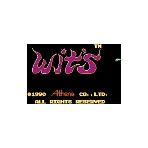 Wits Region Free 60 Pin 8Bit Game Card For Subor Game Players