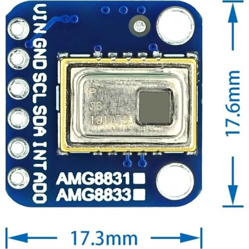 AMG8833 IR 8*8 Thermal Imager Array Temperature Sensor Module 8x8 Infrared Camera Sensor