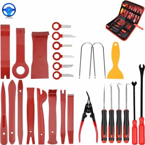 Car clips trim removal tool Auto Car Radio Panel Door Clip Panel Trim Dash Audio Removal Tools Installer Pry Kit Repair Tool New