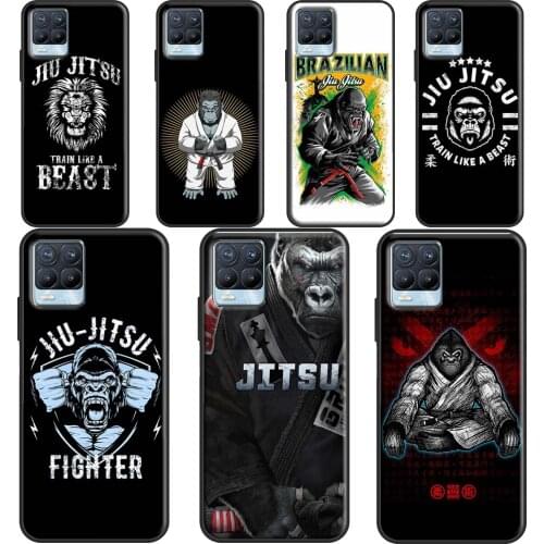 BJJ Brazilian Jiu Jitsu Cover For OPPO Realme 8 6 7 Pro Q3 C3 C11 C15 GT Case For OnePlus 8 Pro 9 Pro 8T Nord 9R