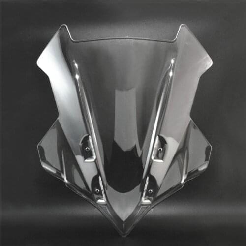 For Motorbike Yamaha MT-09 Tracer 2018 2019 2020 5mm Thickness Double Bubble Windscreen Windshield Shield Screen