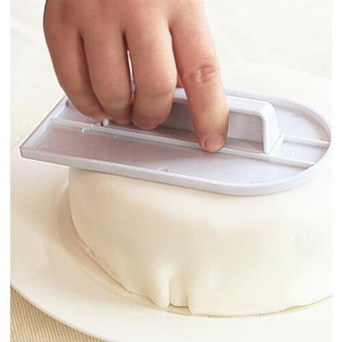 Eco-Friendly Cake Decorating Tools Cake Smoother Polisher Tools Smoother Fondant Silicone Mold DIY Kitchen Bake Tool Dropship