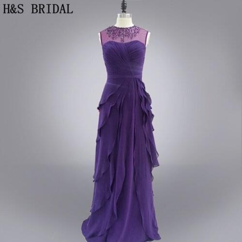 Womens Evening Chiffon Dresses H&S BRIDAL China