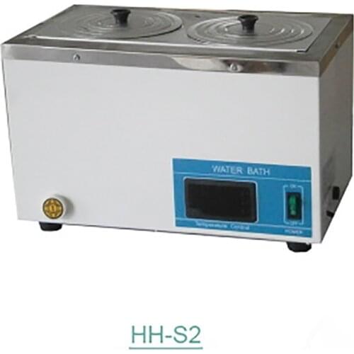 Digital thermostatic water bath / double hole water bath / constant temperature water tank / water temperature box HH-S2