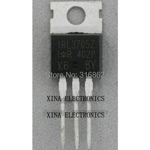 IRL3705ZPBF IRL3705Z L3705Z 55V/89A 0.01ohm TO-220 ROHS ORIGINAL 10PCS/lot Free Shipping Electronics composition kit