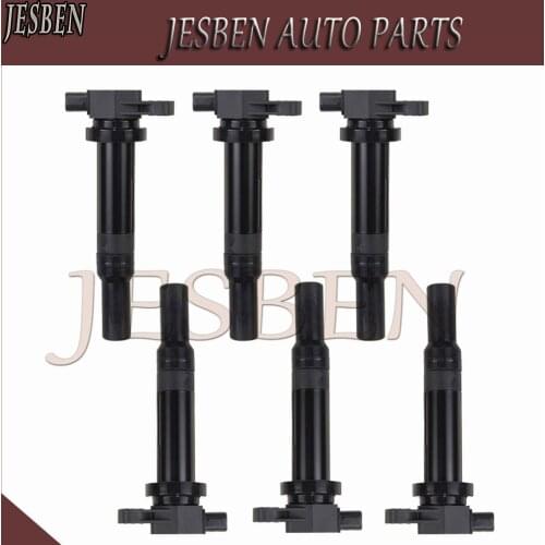 6P Ignition Coil fit for HYUNDAI SANTA FE KIA MAGENTIS OPTIMA RONDO 2.4L 2.7L 2006-2010 NO# 27301-3E400 27301-3E410 273013E400