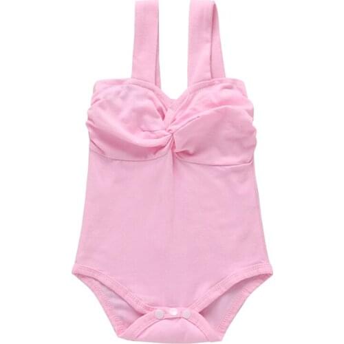 Summer Newborn Infant Baby Boys Girls Solid Rompers Bodysuits Outfits Ribbed Clothes Sleeveless Body Toddler 0-24M Soft Clothes