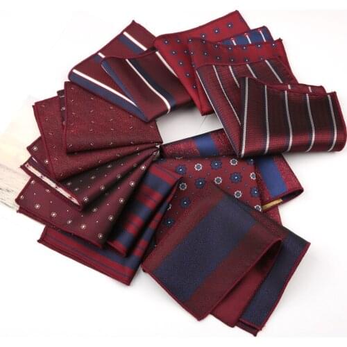 Linbaiway Mens Formal Business Handkerchief for Wedding Suit Male Pocket Square Bridegroom Wedding Pocket Chest Towel Scarf