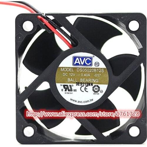Brand new DS05020B12S 50*50*20mm 5CM servo fan 12V 0.4A 2wires