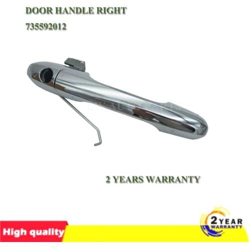 Door Handle Front Right Outer Door Handle for Fiat 500 500C 735592012 735485876