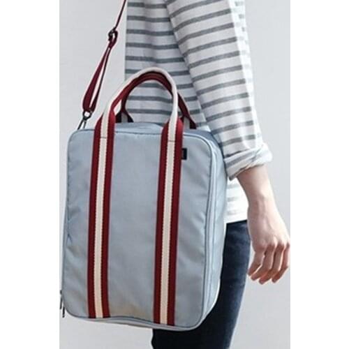 Portable Travel Storage Bag Large Capacity Clothing Cosmetics Toiletries Sorting Organizer Business Luggage Shoulder Pouch