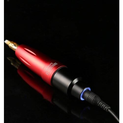 Rocket II Tattoo Machine Motor Professional Rotary Pen With Light Tattoo Gun Permanent Makeup Pen For Eyebrow Cartridges Tool