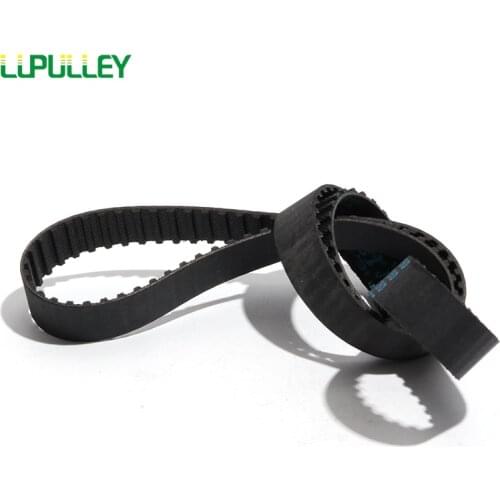 LUPULLEY T5 Model Timing Belt With Width 10/15/20/25/30/35/40/45/50mm Length 135/150/165/185/190/200/210/215/220/225/230mm
