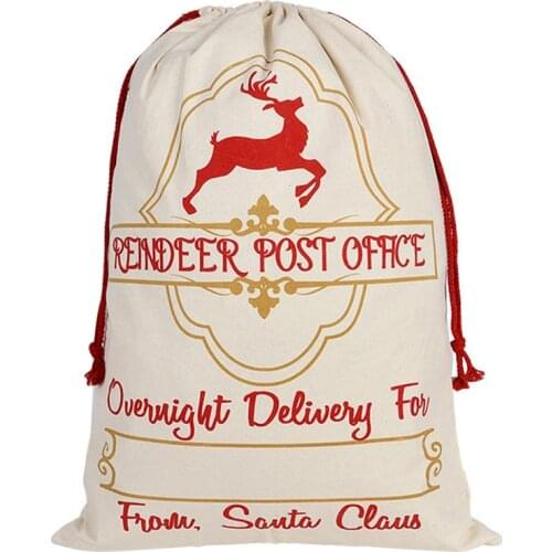 Christmas Gift Bags Kid Favor Travel Pouch Storage Clothes Shoes Bag School Backpack Portable Design Holiday Gift