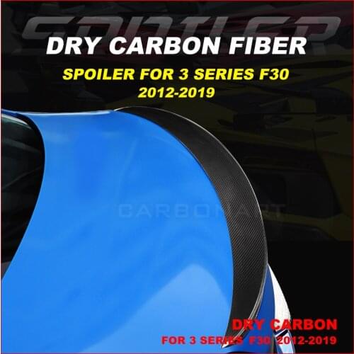 For 3 series E90 2005-2011 Dry Carbon Fiber PSM Type Spoiler trunk spoiler for bm w 3 Series E90 318i 320i 325i 2005-20111