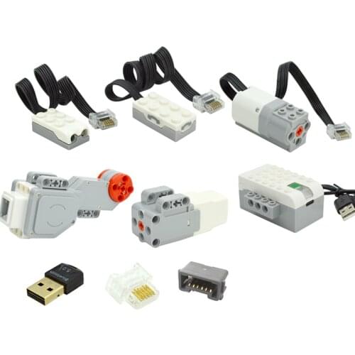 MEDIUM MOTOR EV3 Building Blocks Technical 45303 WEDO 2.0 Power Functions Parts the Classic robotics for 45300 Children Toys
