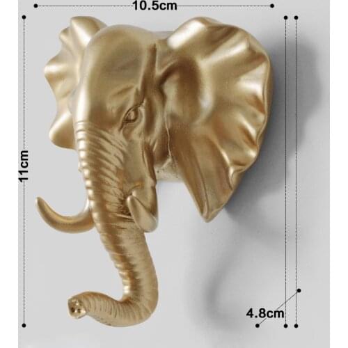 No marks Wall hanging hook vintage deer head antlers hanging clothes hat scarf key kitchen shovel spoon hanger wall decoration