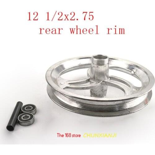 High quality 12 1/2x2.75 Aluminum rear Wheel Hub MX350 MX400 Dirt Bike Scooter 12 1/2*2.75 rear wheel rim