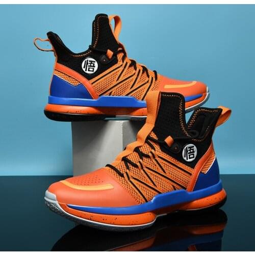 High Quality Fashion Basketball Shoes Mens Sports Shoes Outdoor Comfortable Breathable Non-slip Basketball Sports Shoes