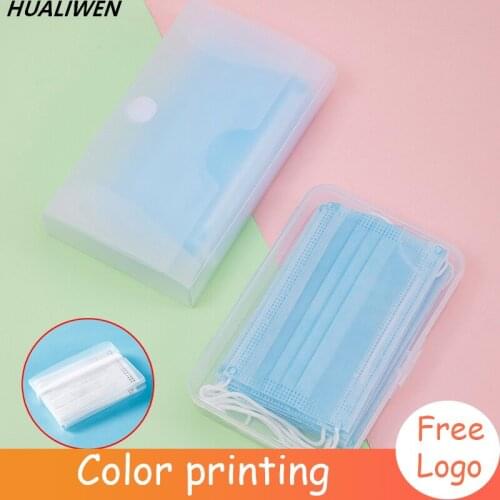 Storage Box Organizer Mask Case Household Moisture-proof Mask Box Go out Dustproof Storage Mask Container Organizer Holder