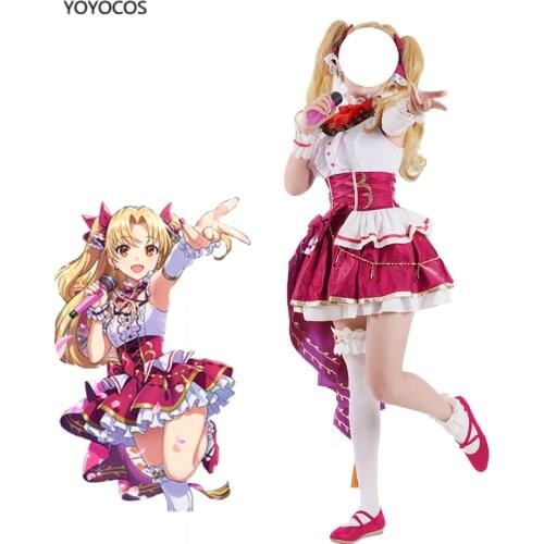 YOYOCOS Fate Ereshkigal Cosplay FGO Figure Ishtar Song Suit Women Dress Idol Outfit Stage Fate Cosplay Costumes Girl Party Gift