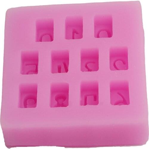 11 Holes Reusable Silicone Mold Baking Pastry Tools DIY Cake Chocolate Fondant Making Molds Cake Decoration
