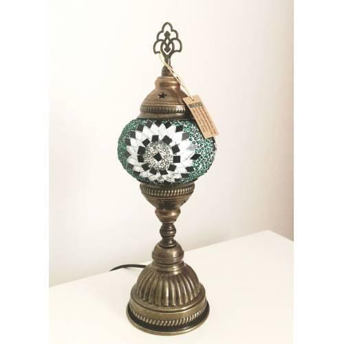 Antique mosaic Glass Table Top Night Lamp Handcrafted lamparas de mesa mosaic Glass romantic bed light lamparas con mosaicos zehr