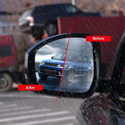 Car Waterproof Anti Fog Film Rearview Mirror Film Sticker Window Clear Sticker For Range Rover Sport L494 2014-2019 Accessories