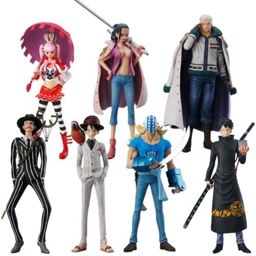 Bandai Original Genuine One Piece POP Model Super Styling Nirvana Supernova Kira Kidd Luffy Nami Robin Sanji Figure Decoration